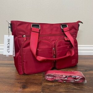 New IHKWIP Cargo Catchall Tote Crossbody Strap Travel Work